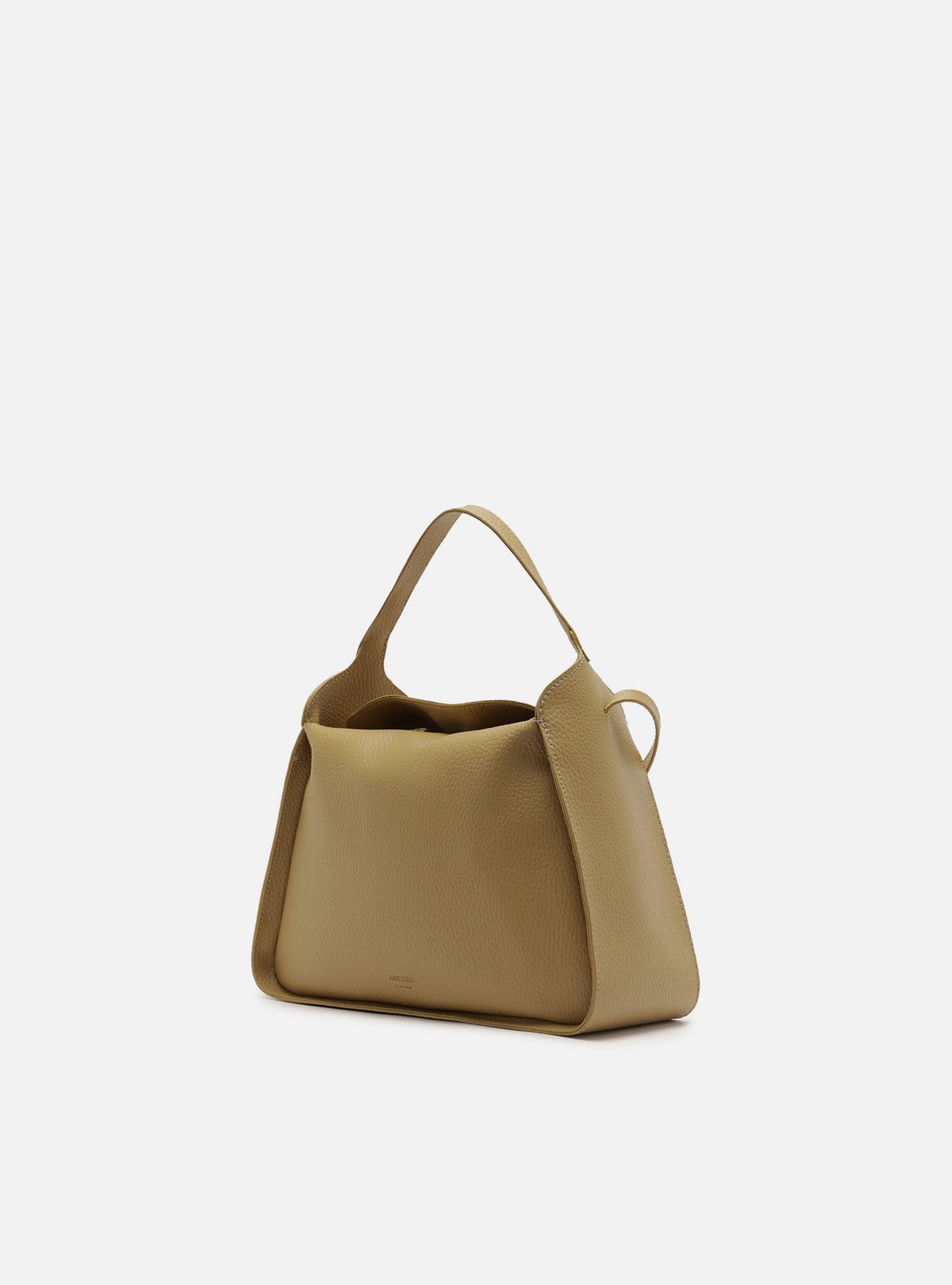 Bolsa Tote Nude Pequena Granulada — foto 2