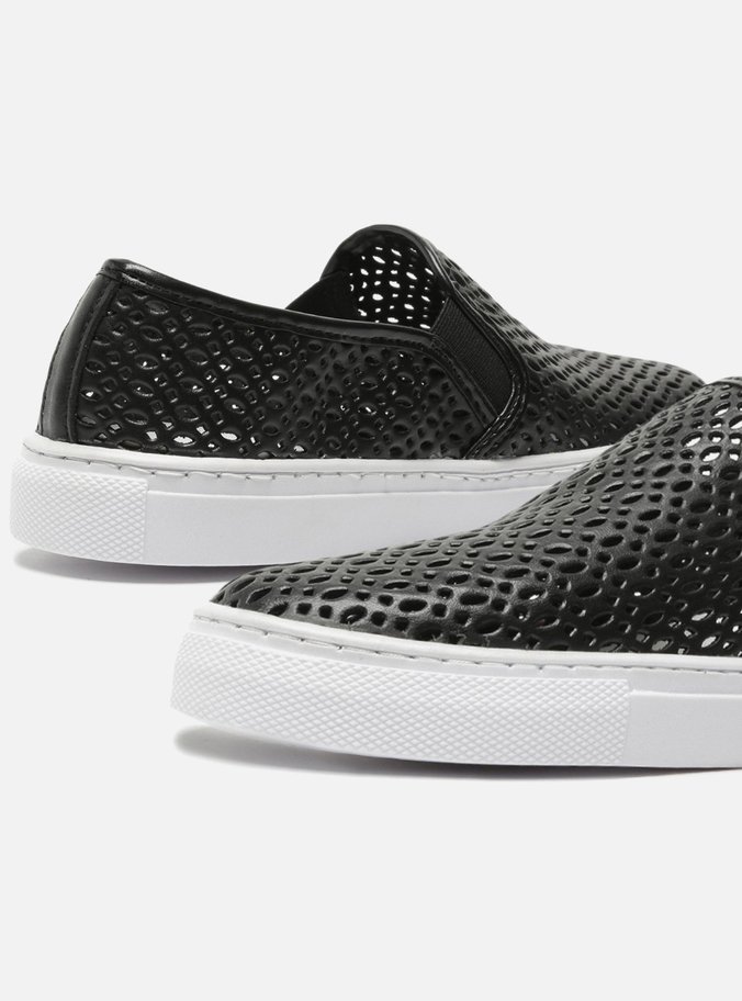 Tênis Slip On Preto