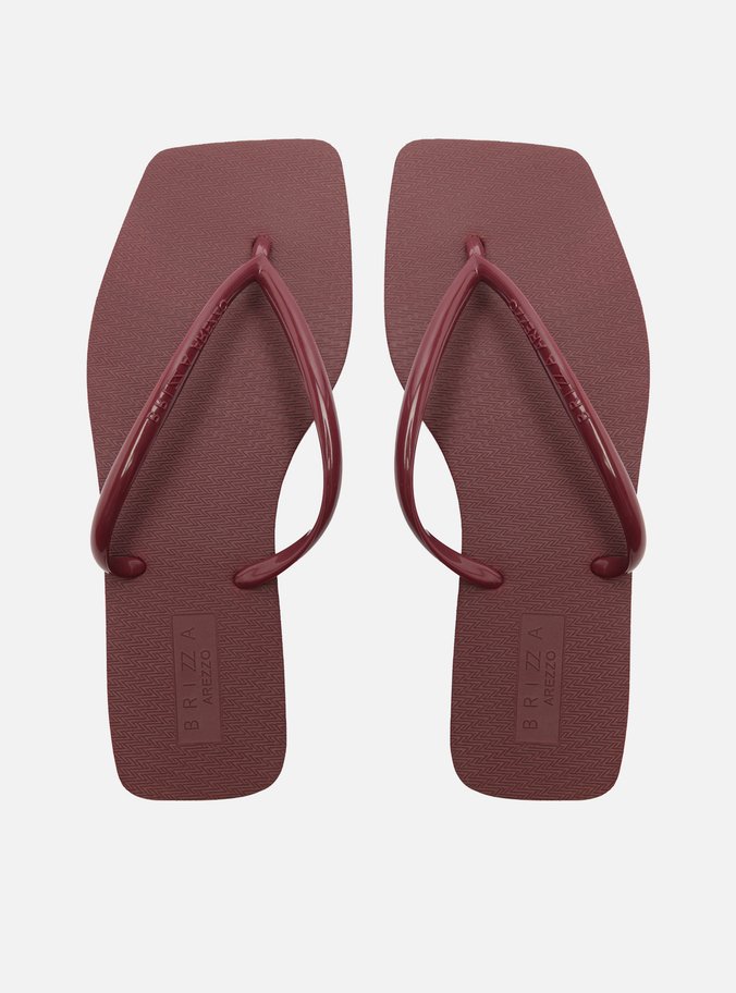 Chinelo de Dedo Vermelho Square Brizza