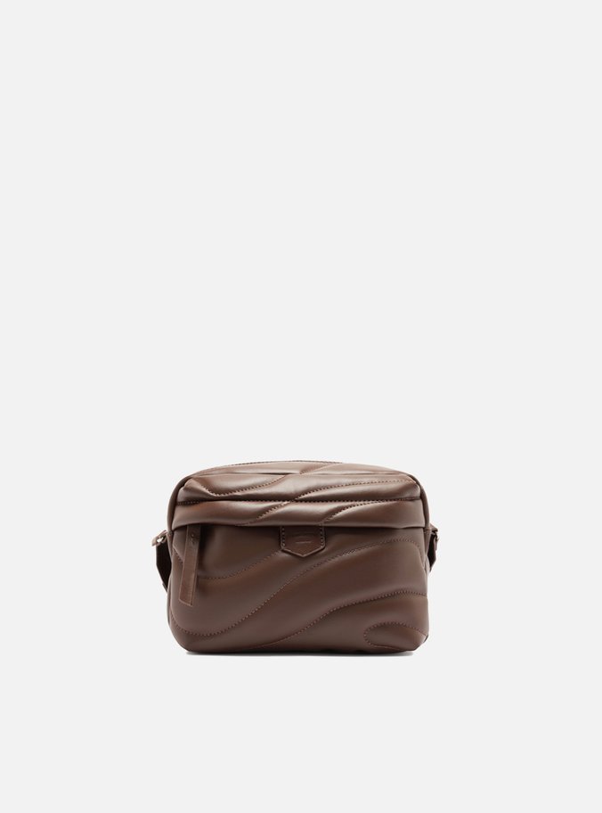 Bolsa Tiracolo Marrom Waves Pequena