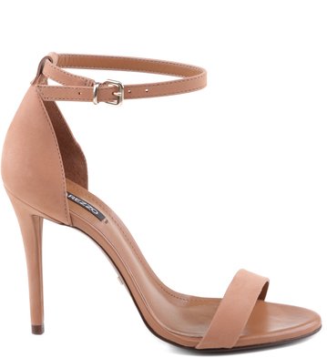 Sandália Isabelli Nobuck Blush