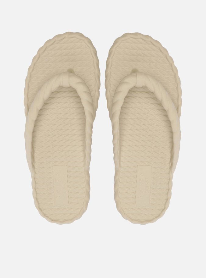 Chinelo de Dedo Off-White Marrocos Brizza
