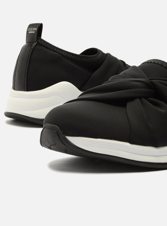 Tênis Infantil Slip On  Preto Nó