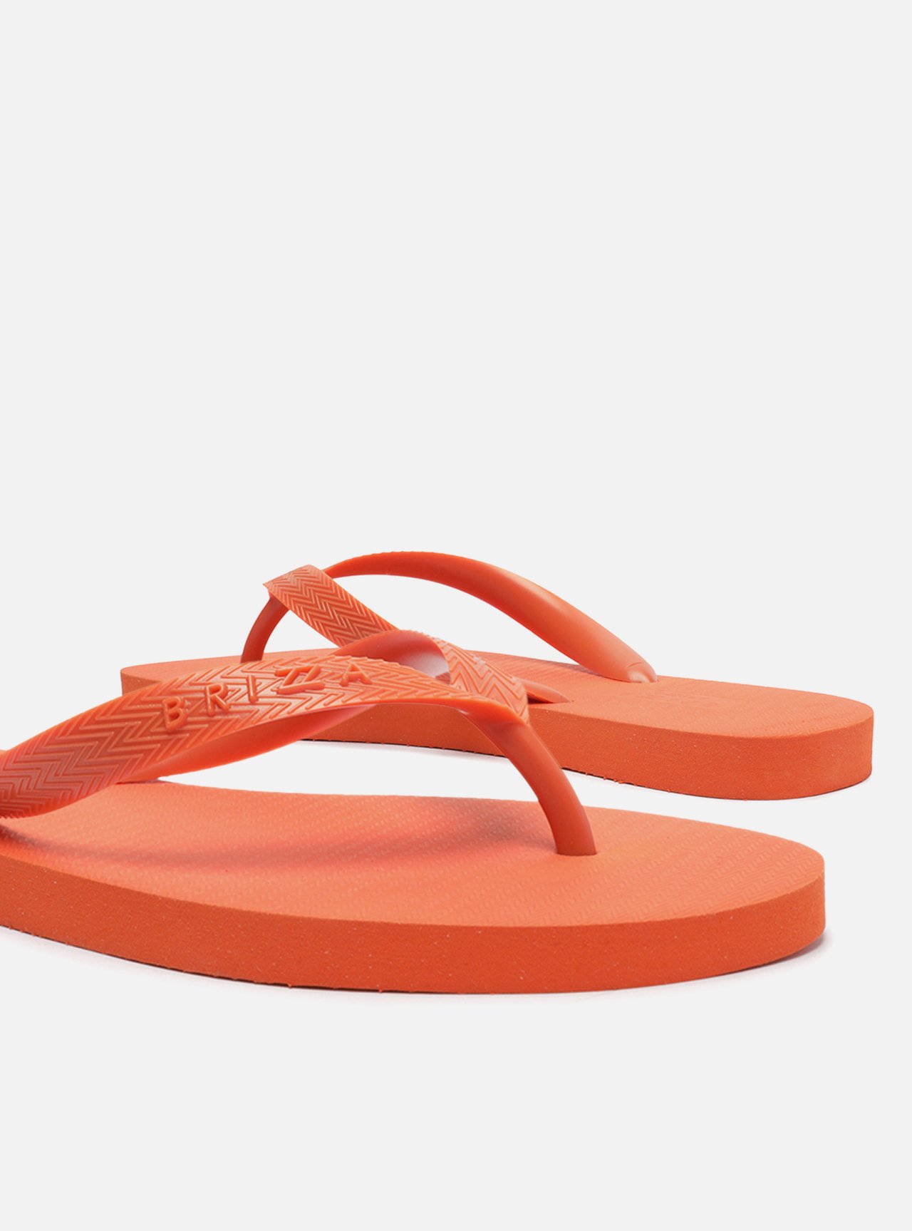 Chinelo de Dedo Laranja Essential For All Brizza — foto 5