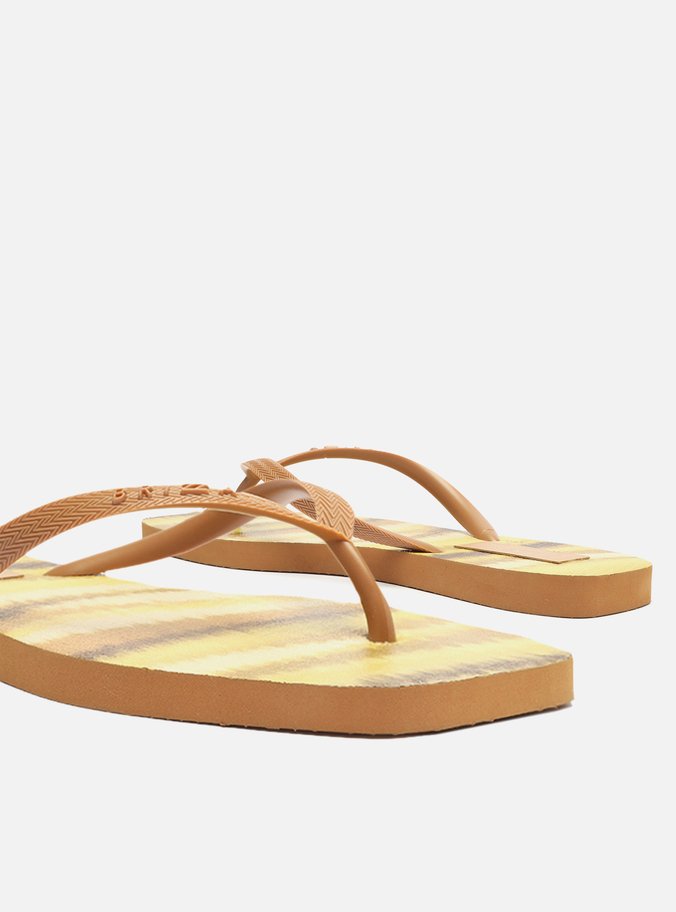 Chinelo de Dedo Marrom Bico Quadrado Brizza Triya