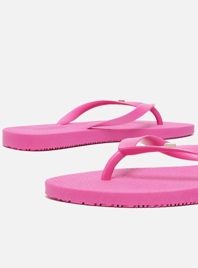 Chinelo de Dedo Rosa Brizza Injetado