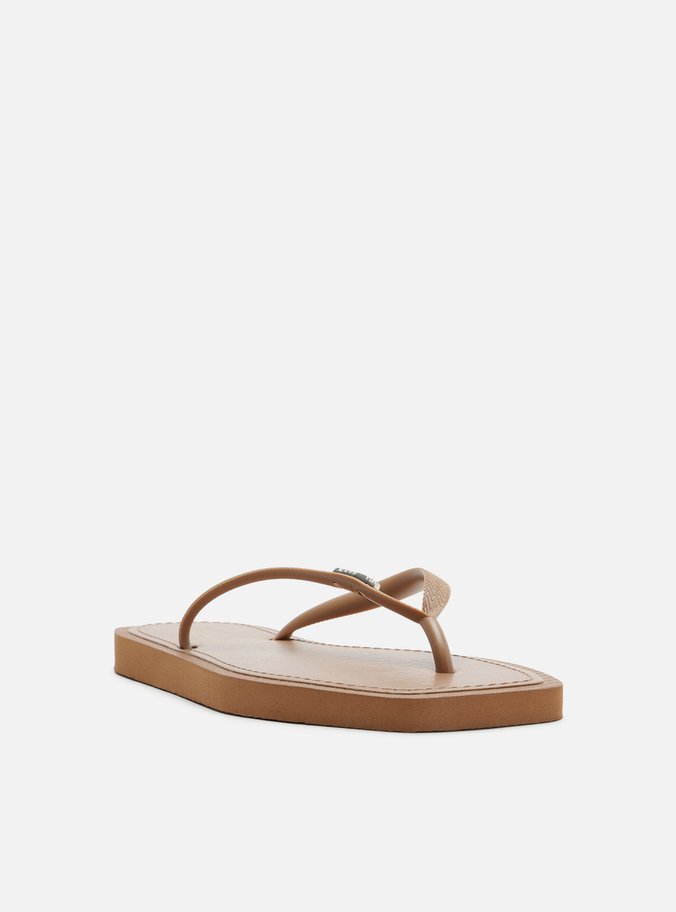 Chinelo de Dedo Marrom Square Recouro