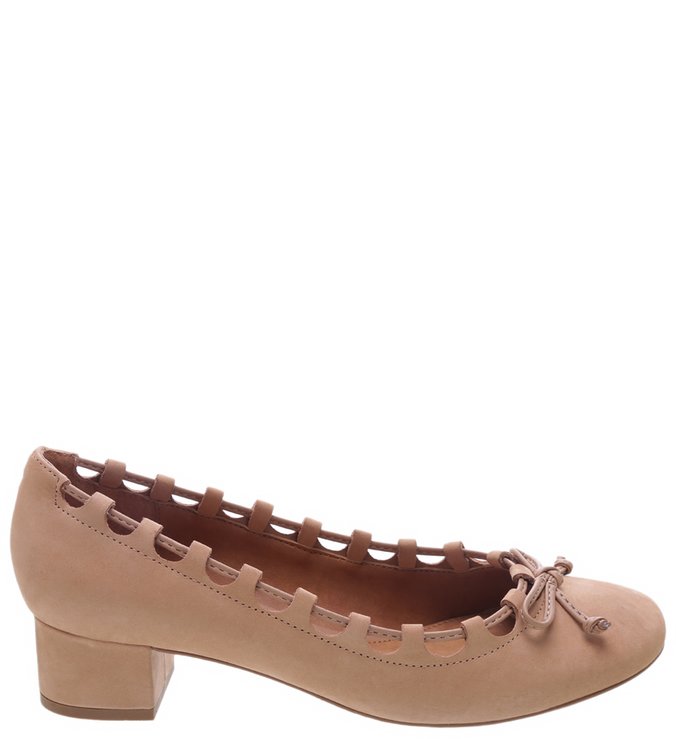 Scarpin Baixo Romantic Pelle