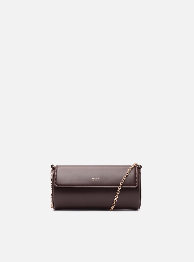 Bolsa Tiracolo Marrom Pequena