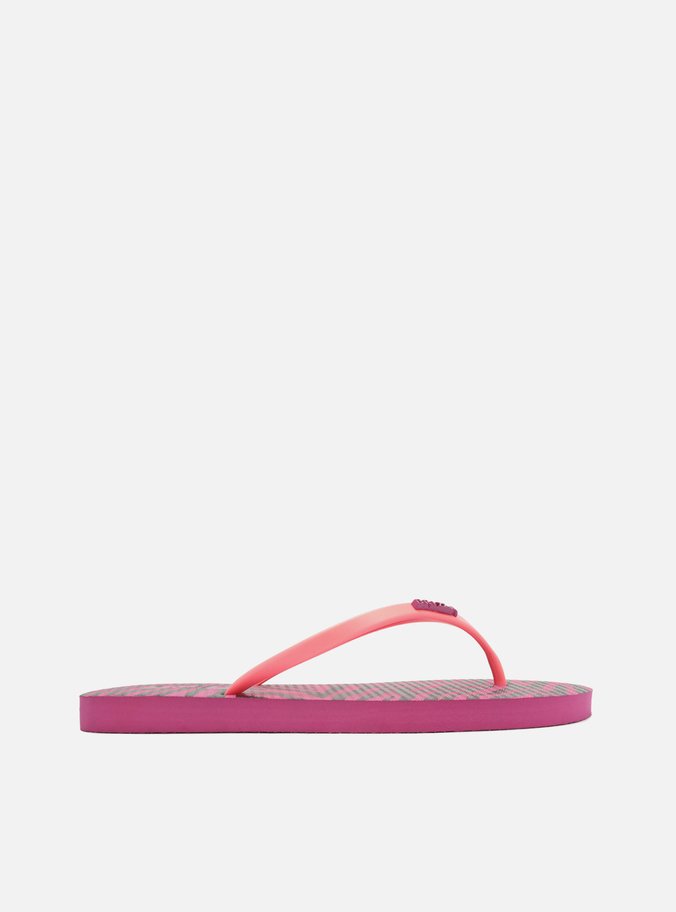 Chinelo de Dedo Multicolorido Estampa Brizza