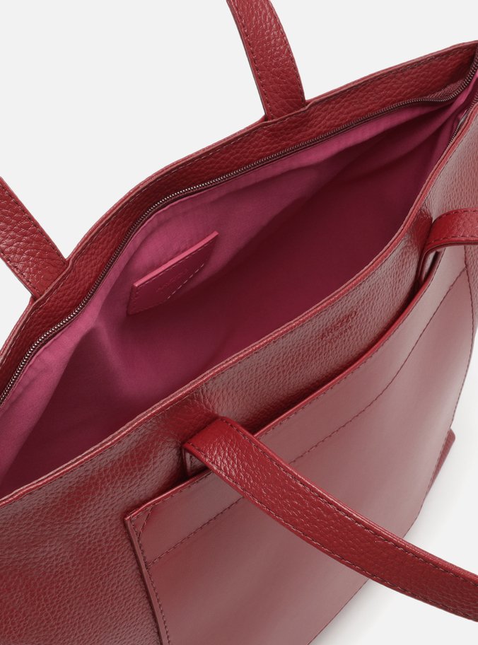Bolsa Shopping Vermelha Grande