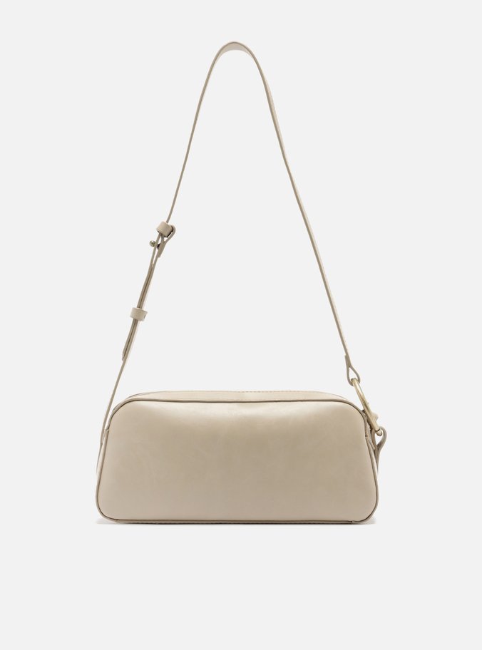 Bolsa Baguete Tiracolo Nude Pequena