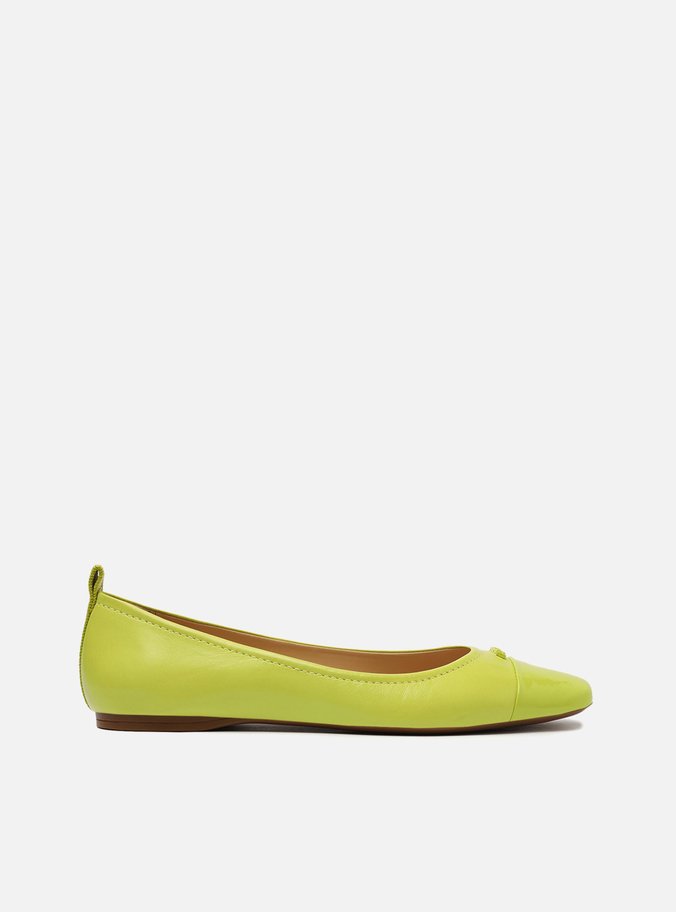 Sapatilha Verde Bico Quadrado Cap Toe