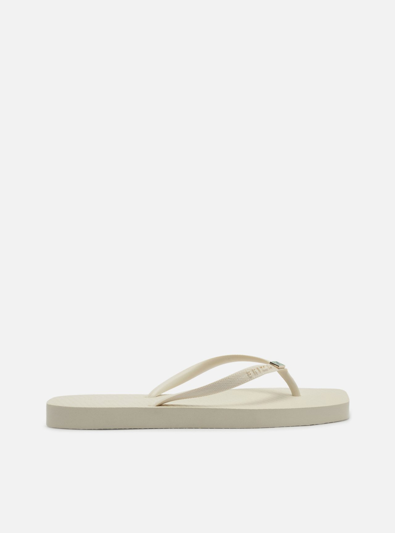 Chinelo de Dedo Branca Bico Quadrado Brizza — foto 3