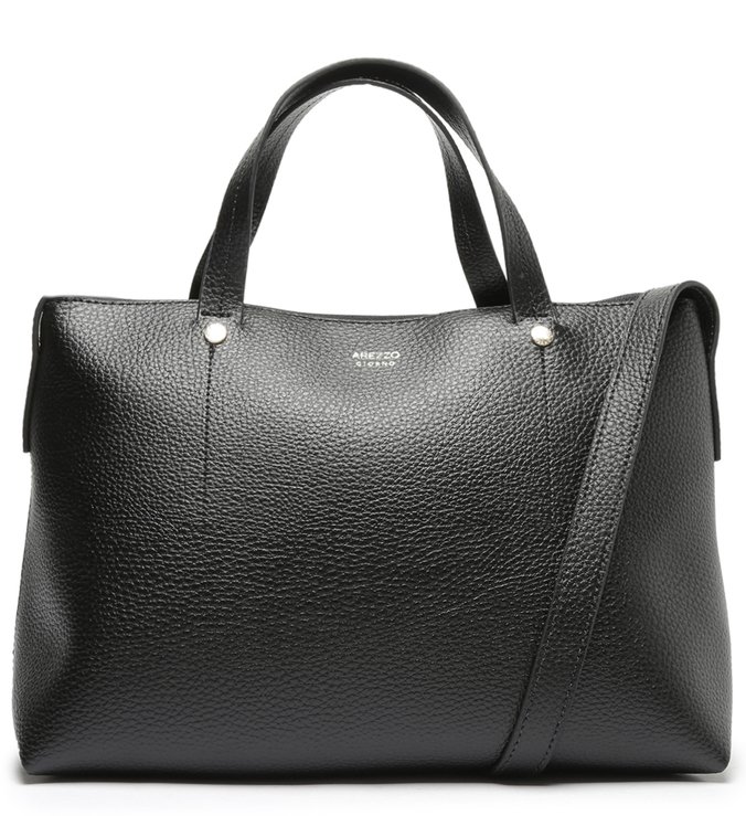 Bolsa Tote Preta Camila Grande