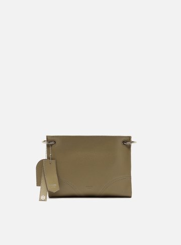 Arezzo — Bolsa Tiracolo Cinza Pequena