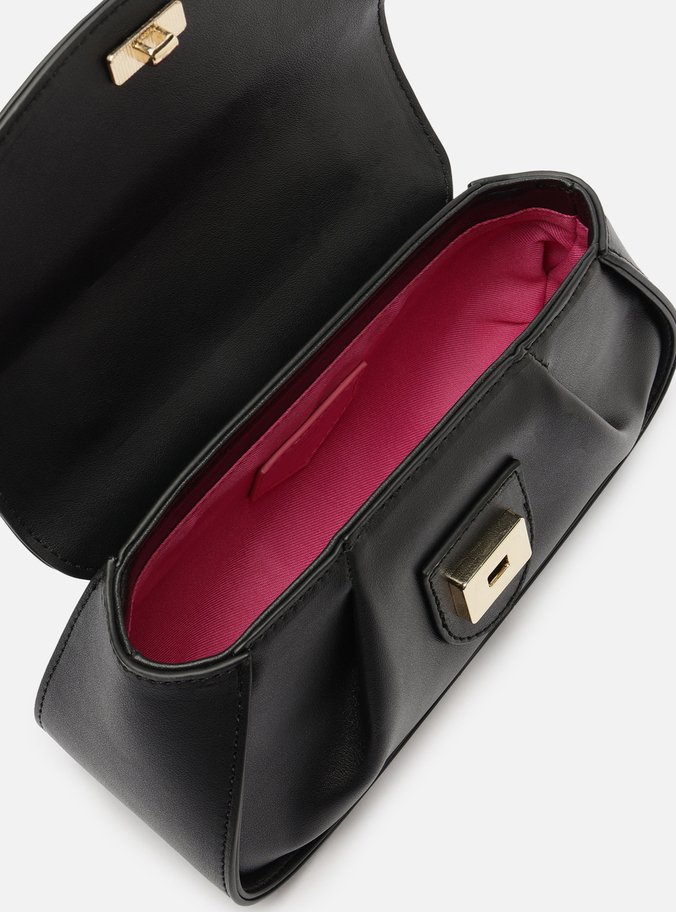 Bolsa Tiracolo Preta Pequena Corrente