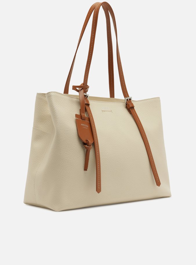 Bolsa Shopping Off-White Grande