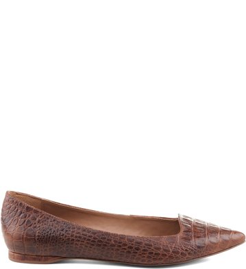 Sapatilha Croco Marrom