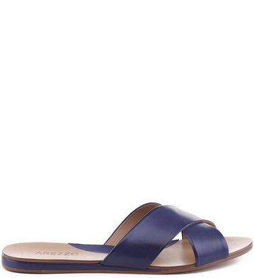 Rasteira Minimal Navy