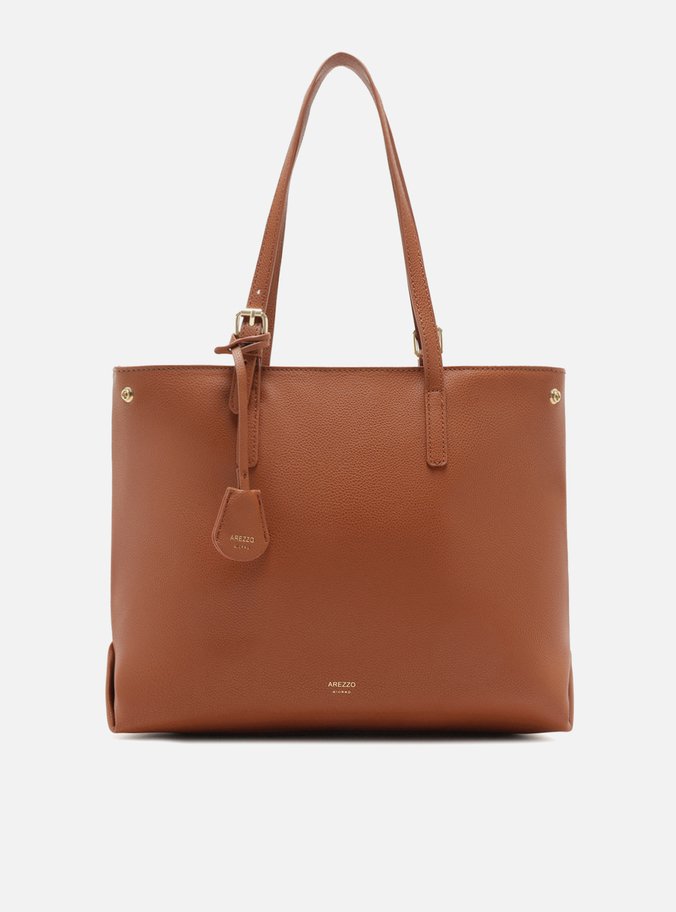 Bolsa Shopping Marrom grande