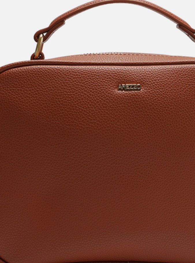 Bolsa Tiracolo Marrom Pequena Barbicacho