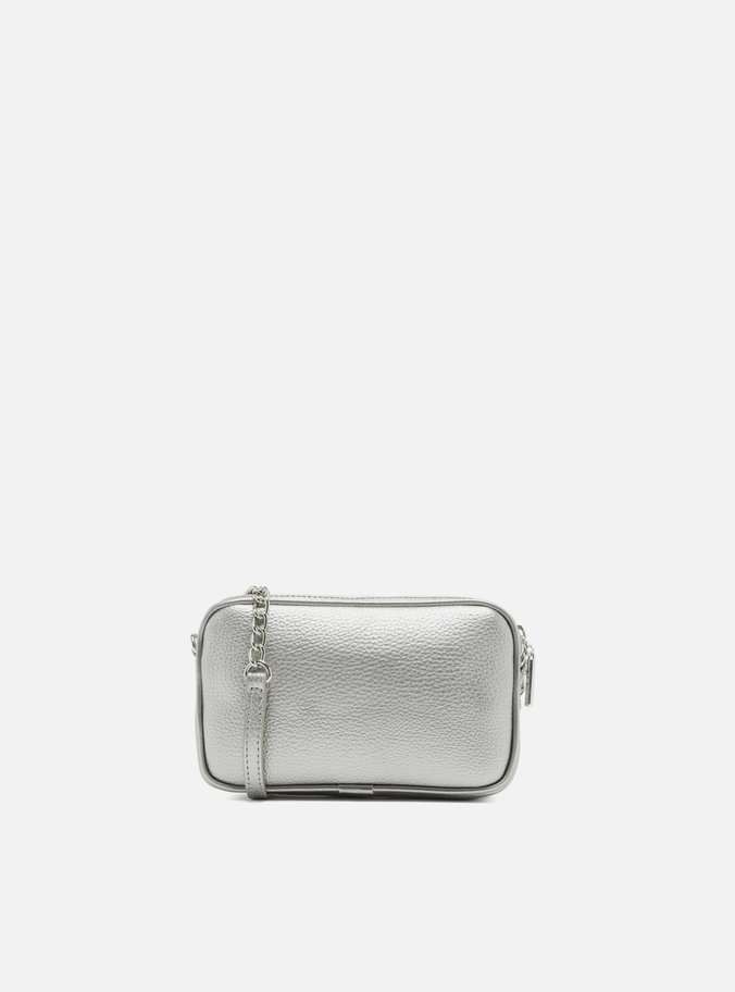 Bolsa Tiracolo Prata Pequena Corrente Basic