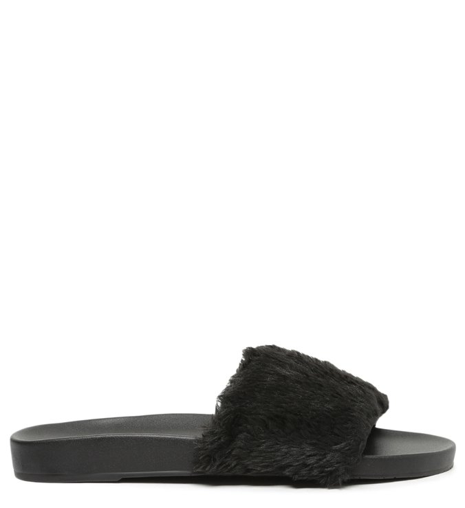 Chinelo Slide Preto Pelos Anatômica Home
