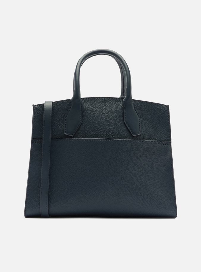 Bolsa Tote Azul Giorno Grande Moldura