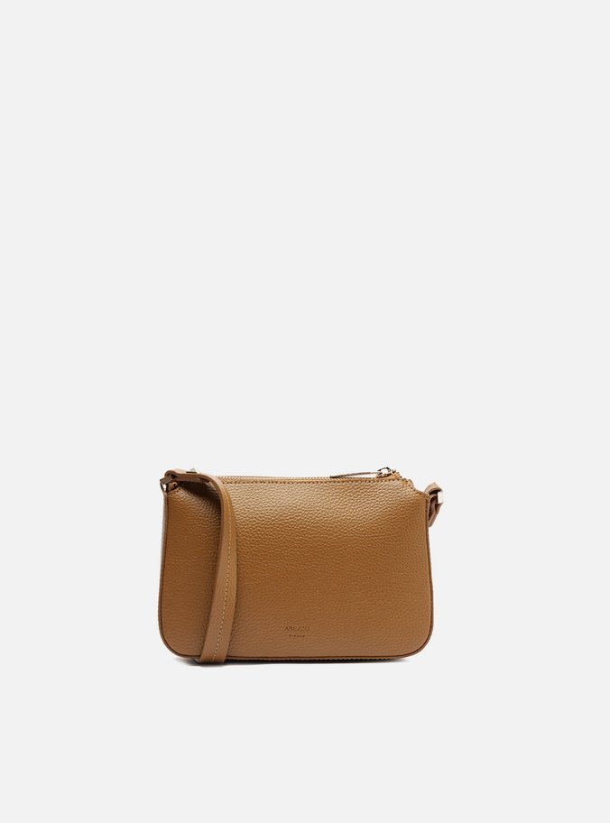Bolsa Tiracolo Caramelo Pequena Encaixe Metal