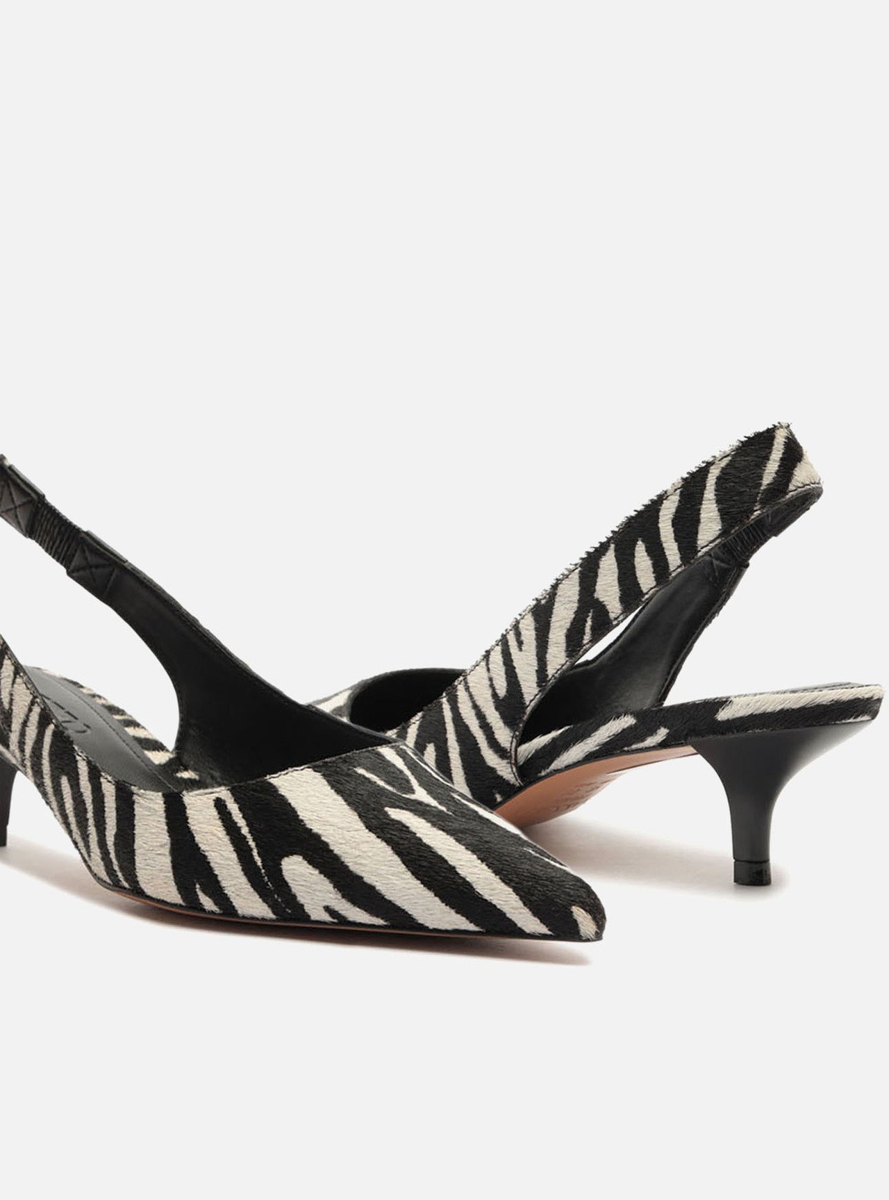 Scarpin Animal Print Salto Fino Slingback — foto 4