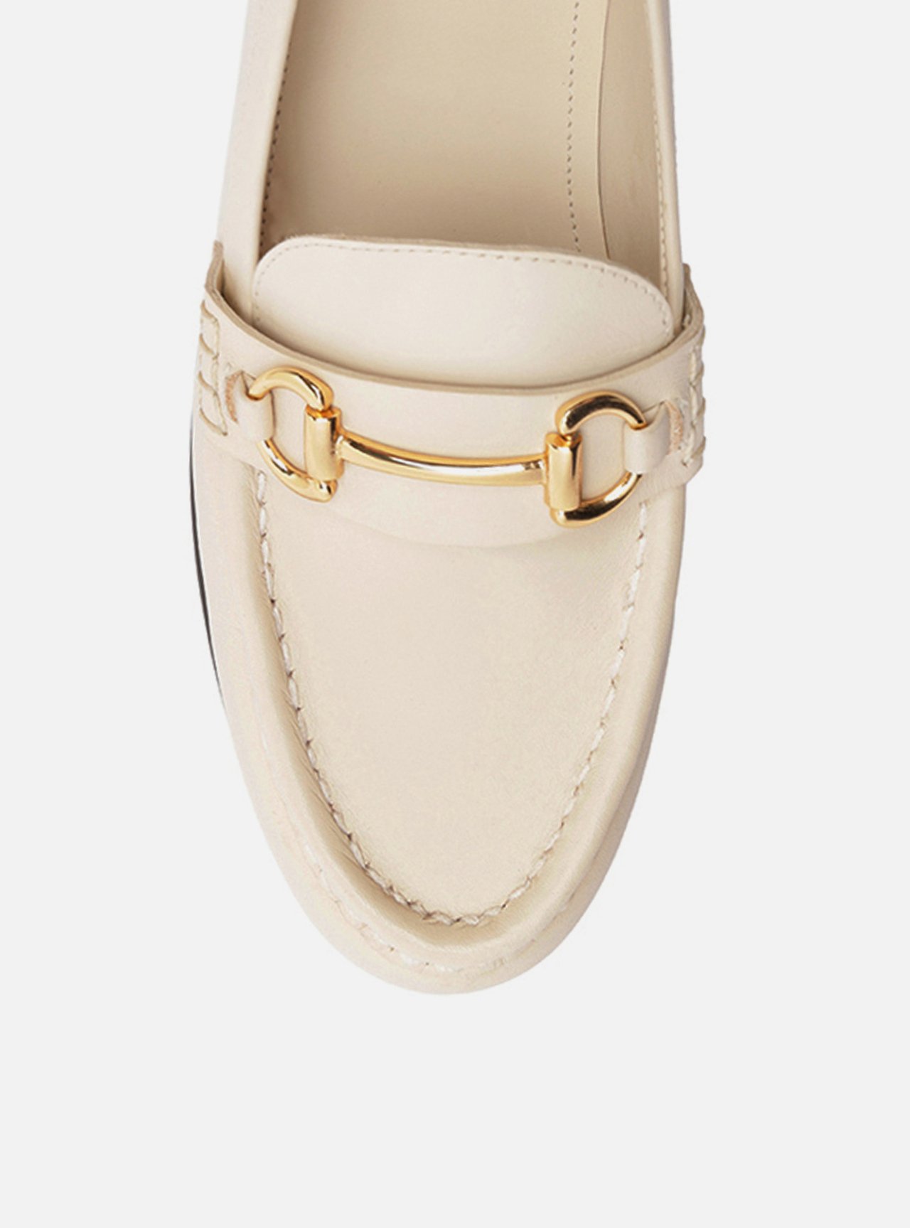 Mocassim Off White Salto Bloco Bridão — foto 5