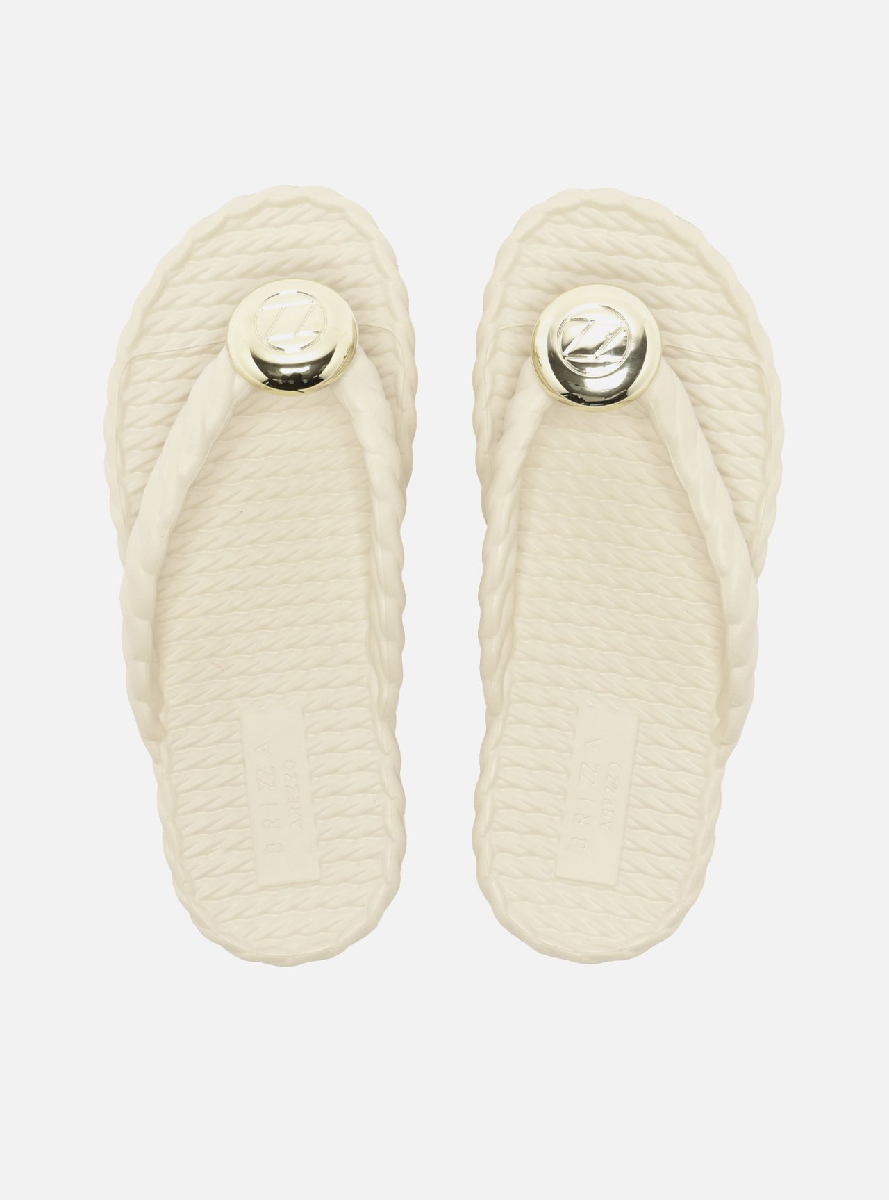 Chinelo de Dedo Branco Marrocos Brizza — foto 3