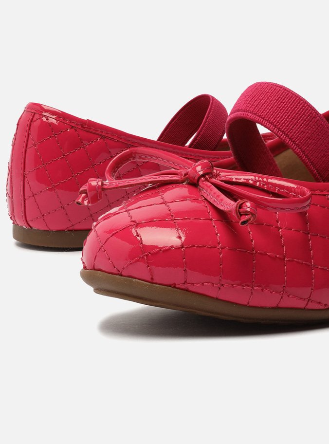 Sapatilha Infantil Rosa Matelassê Elástico