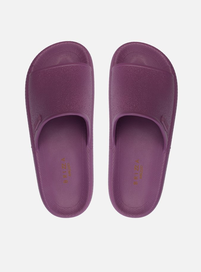 Chinelo Slide Roxo Brizza