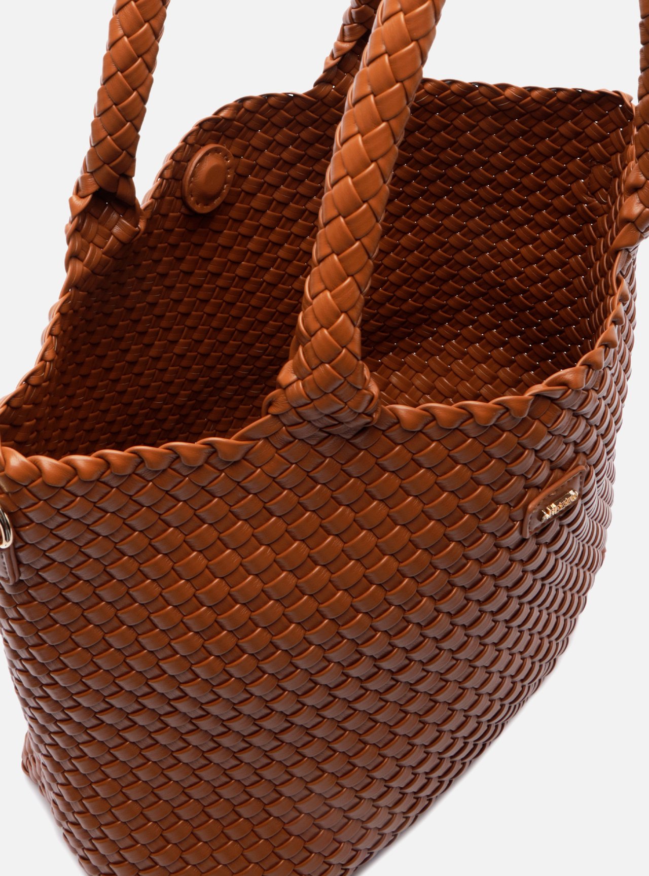 Bolsa Shopping Marrom Tressê Grande — foto 4