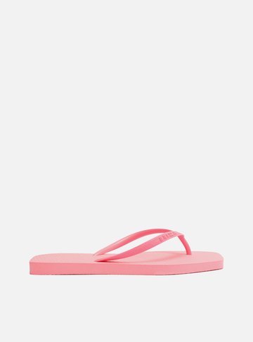 Arezzo — Chinelo de Dedo Rosa Básico Square Brizza