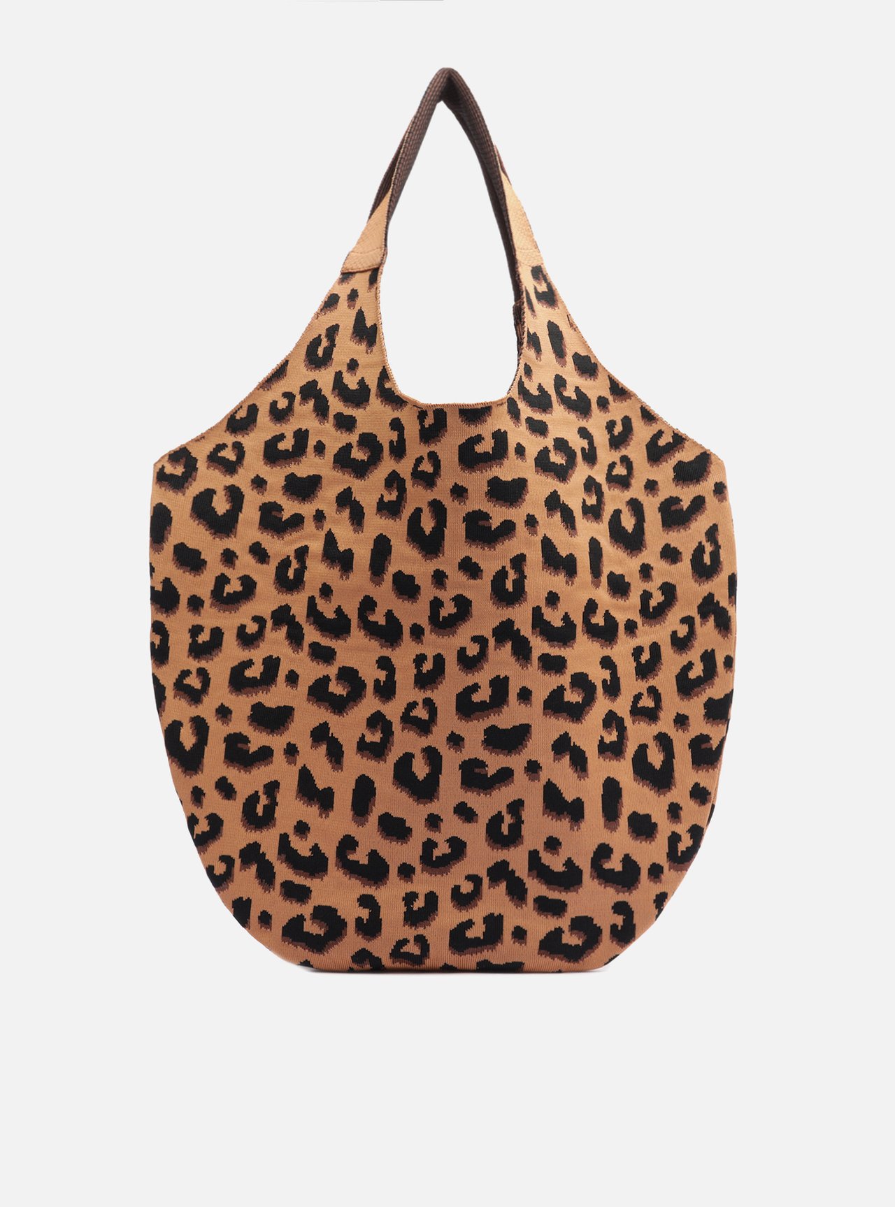 Bolsa Shopping Animal Print Crochê Mayra Glam Grande — foto 3