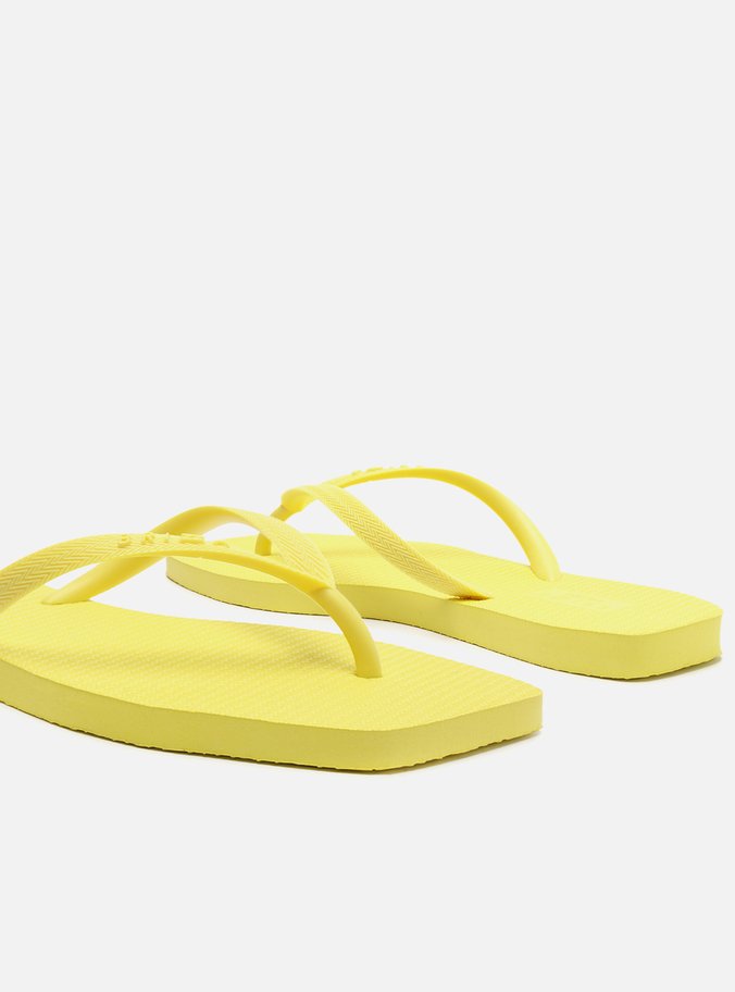 Chinelo de Dedo Amarelo Square Basics