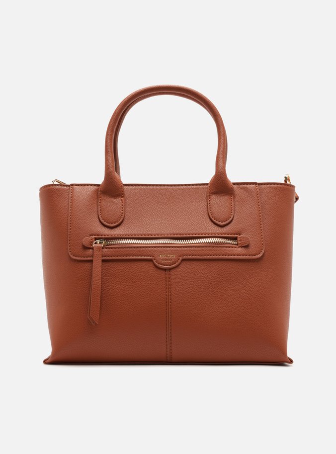 Bolsa Tote Marrom Grande Bolsos 