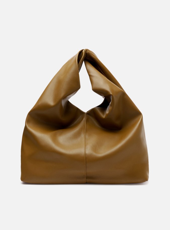 Bolsa Hobo Marrom Grande