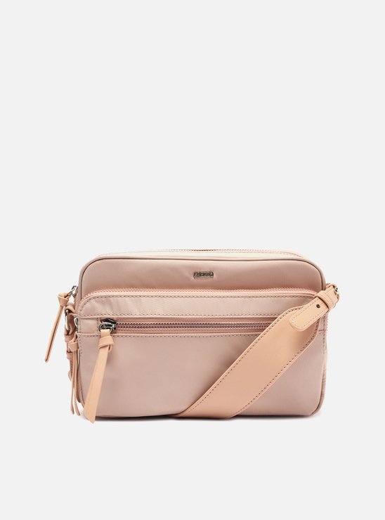 Bolsa Rosa Claro Tiracolo M�dia