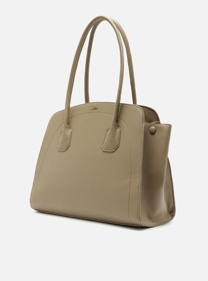 Bolsa Shopping Cinza Grande