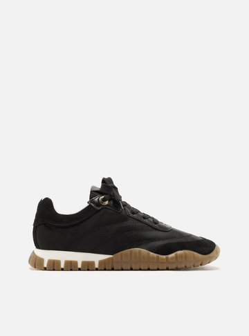 Arezzo — Tênis Preto Suede Mix Sola Emborrachada