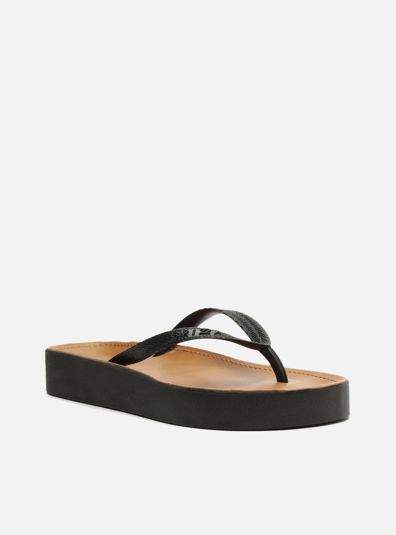 Chinelo de Dedo Preto Fit Midi Brizza — foto 2