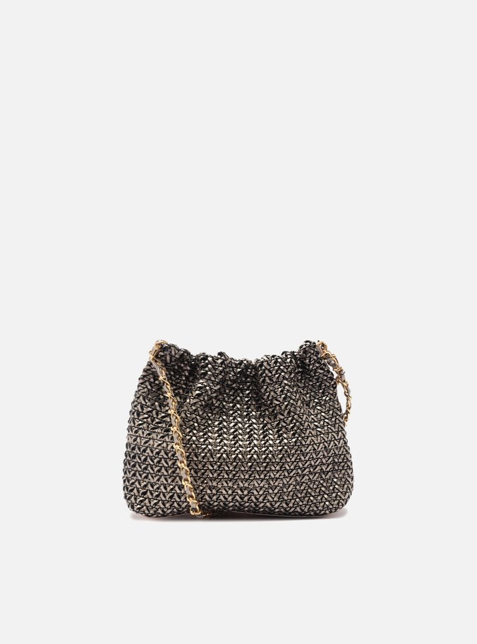Bolsa Tiracolo Cinza Trama Esther Pequena