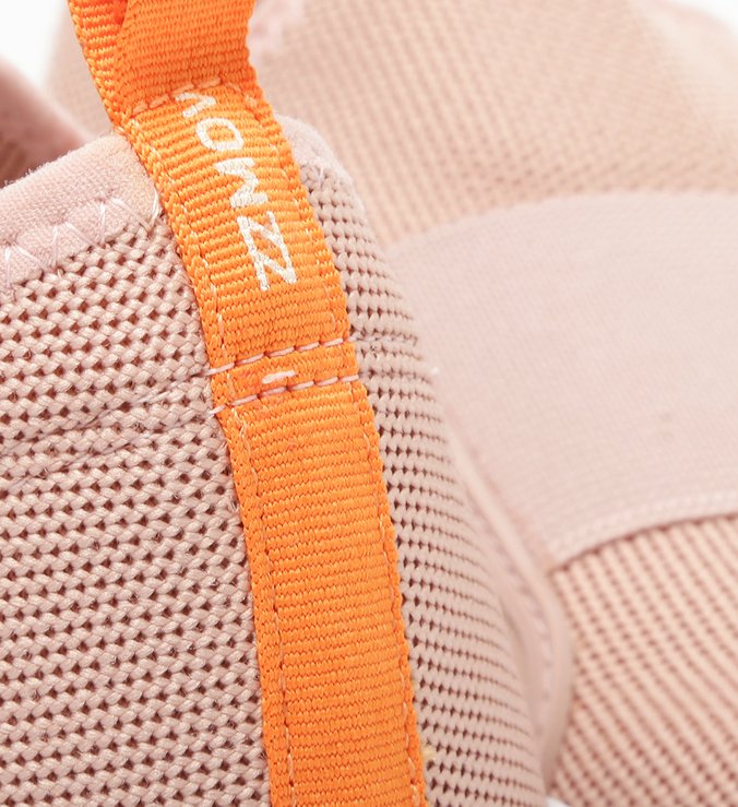 Slip On Bege Knit Emborrachado ZZ Mov