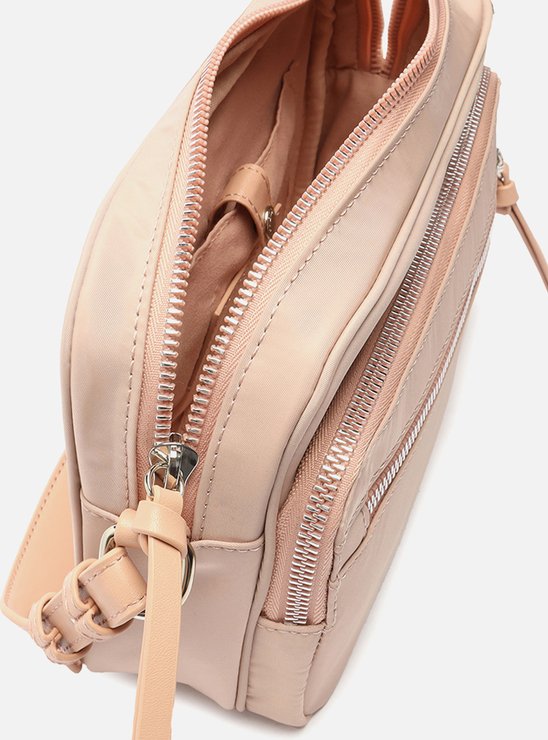 Bolsa Rosa Claro Tiracolo M�dia