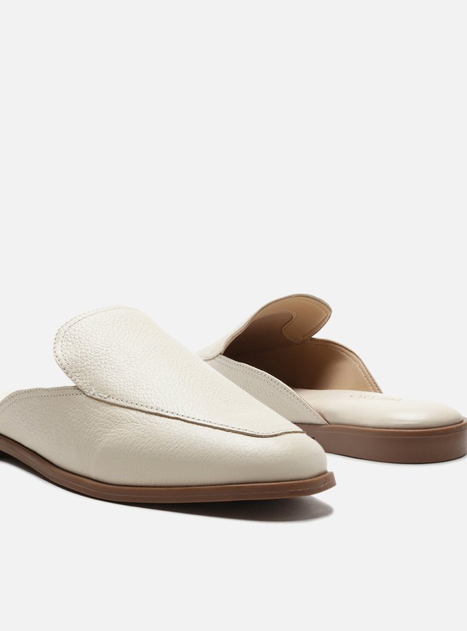Mule Off-White Rasteira