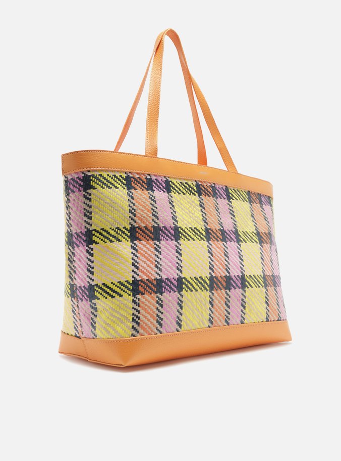 Bolsa Shopping Multicolorida Grande